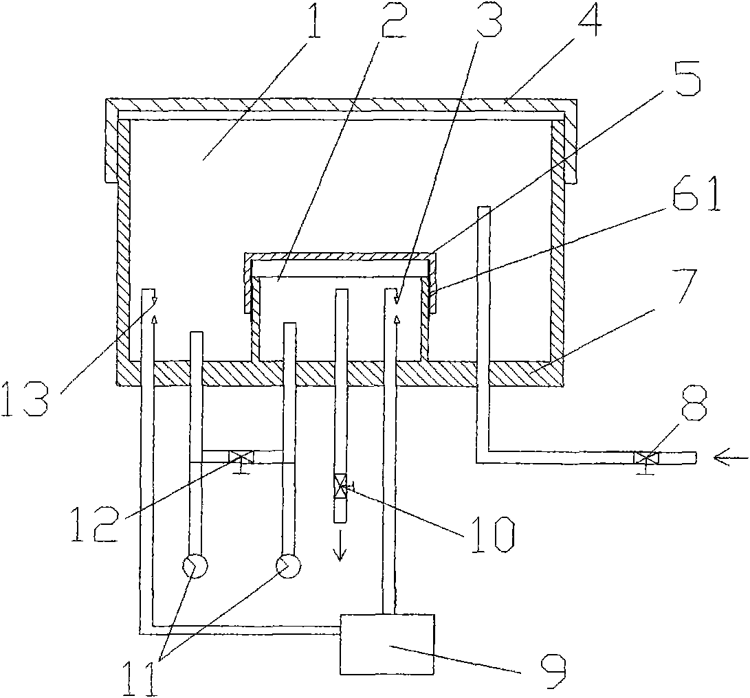 Equipment for small scale booster test