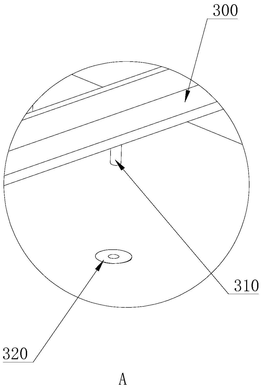 A municipal intelligent road surface cleaning device