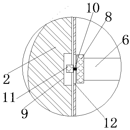 Safety warning device used for elevator maintenance