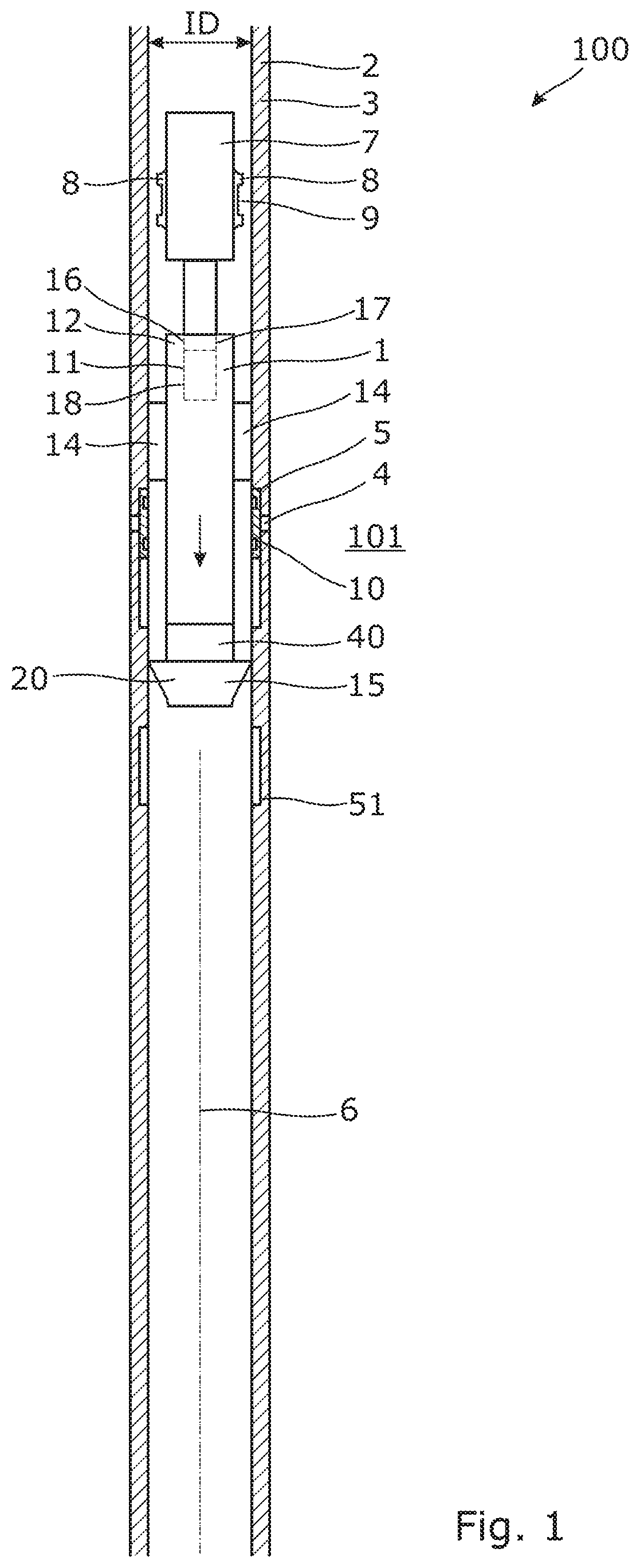 Downhole device and downhole system