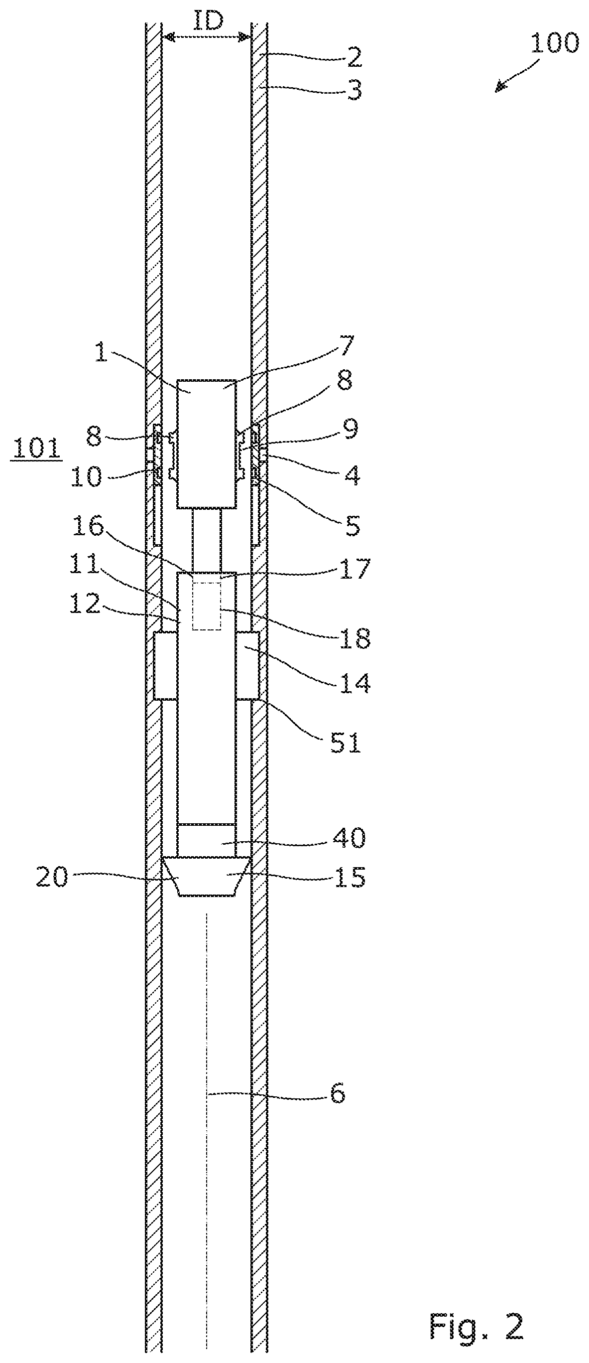 Downhole device and downhole system