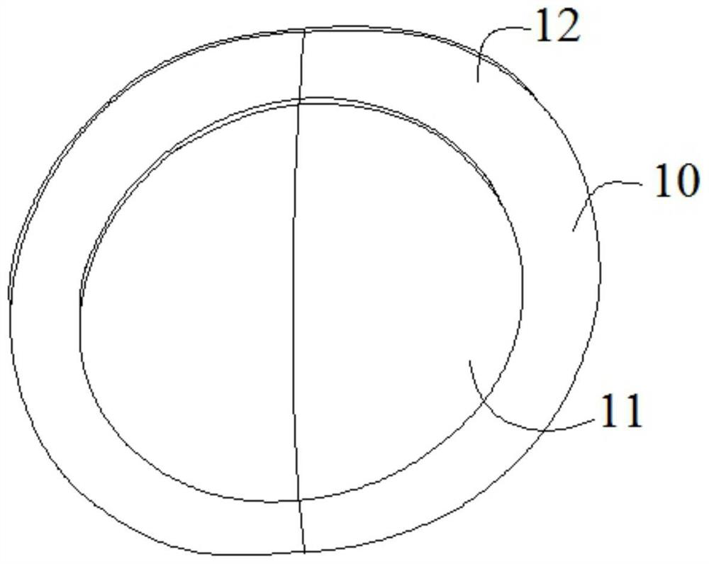 Reflector antenna assembly with flat-top directional diagram