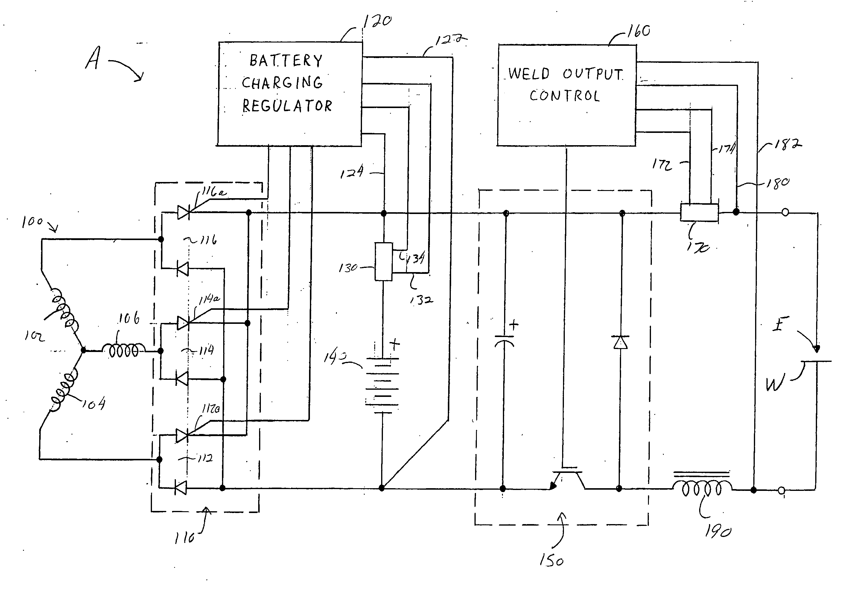 Hybrid powered welder