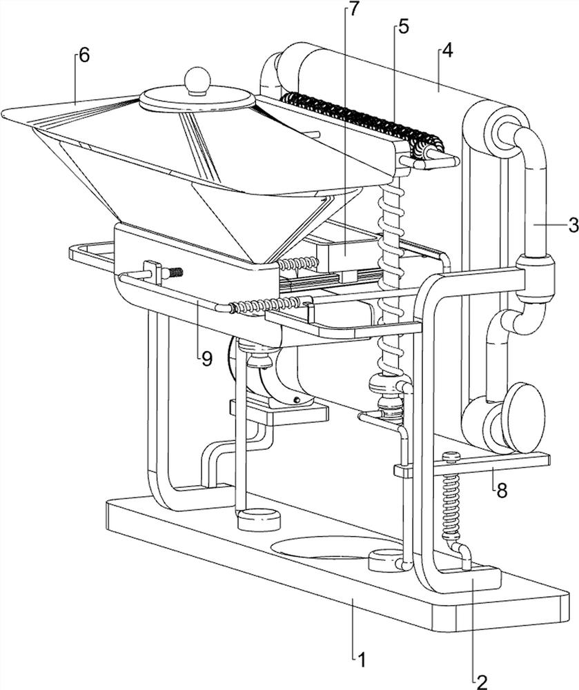 Adjustable exhibition device for educational information consultation