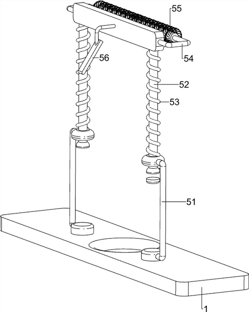 Adjustable exhibition device for educational information consultation