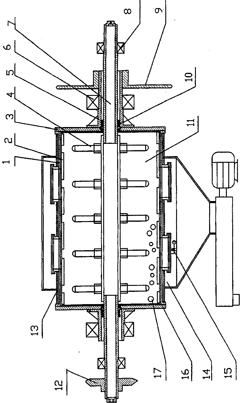 Bidirectional tosh grinding ultra-fine crashing objects and its method