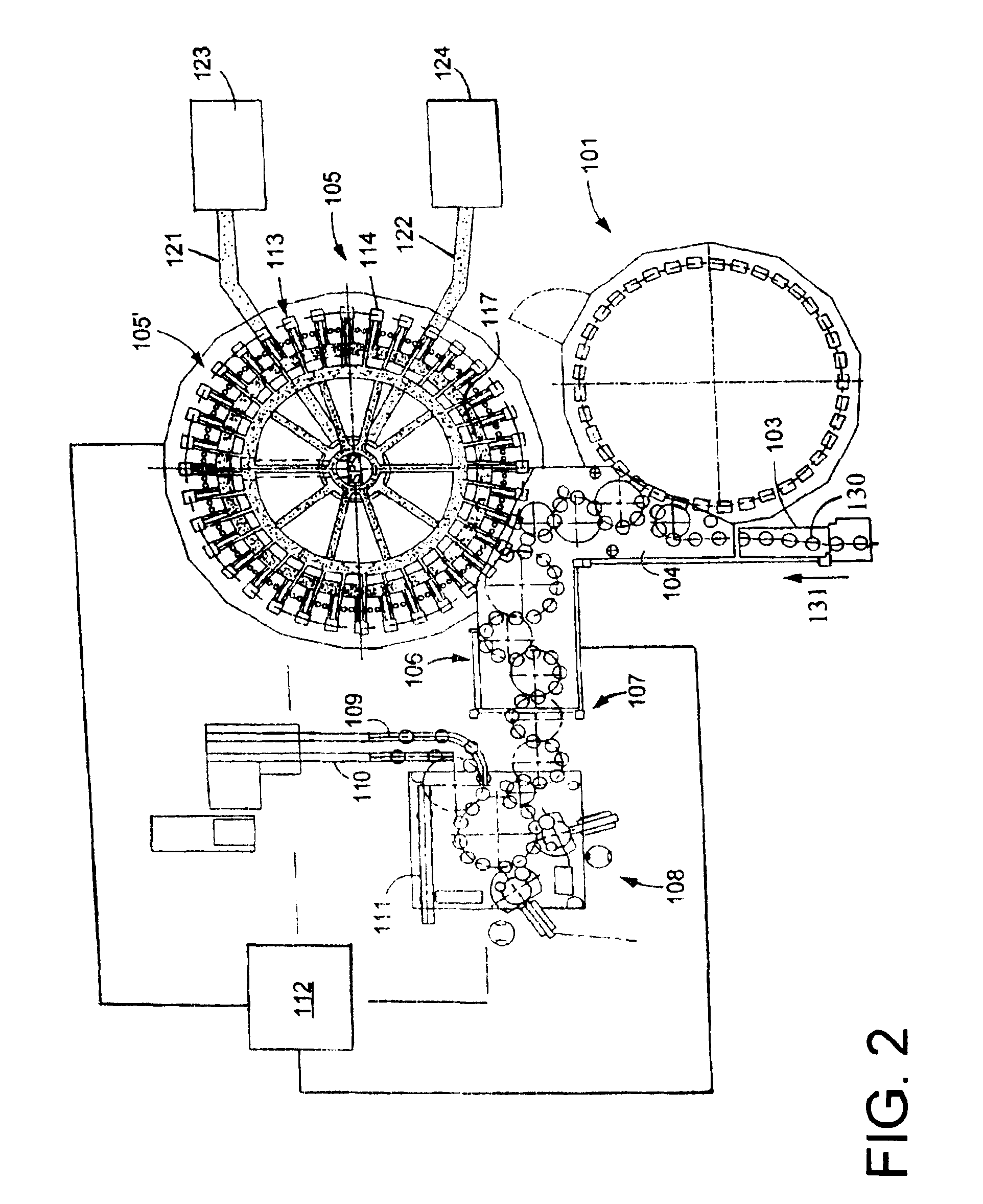 Method of filling bottles or similar containers in a bottle or container filling plant and a filling system for filling bottles or similar containers in a bottle or container filling plant