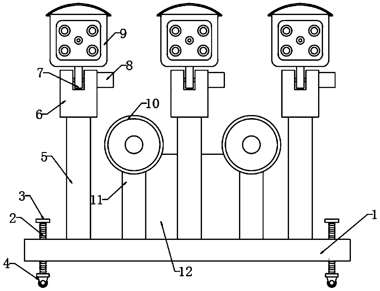 Monitoring device for safety engineering