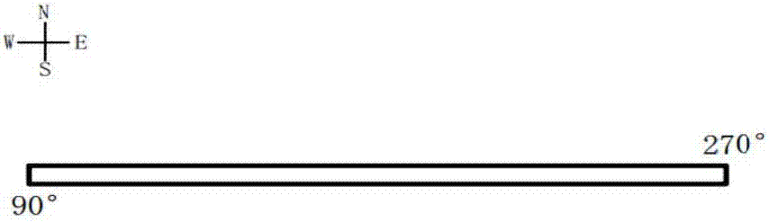 Airport single-runway orientation selecting method for lowering influence on atmospheric environment