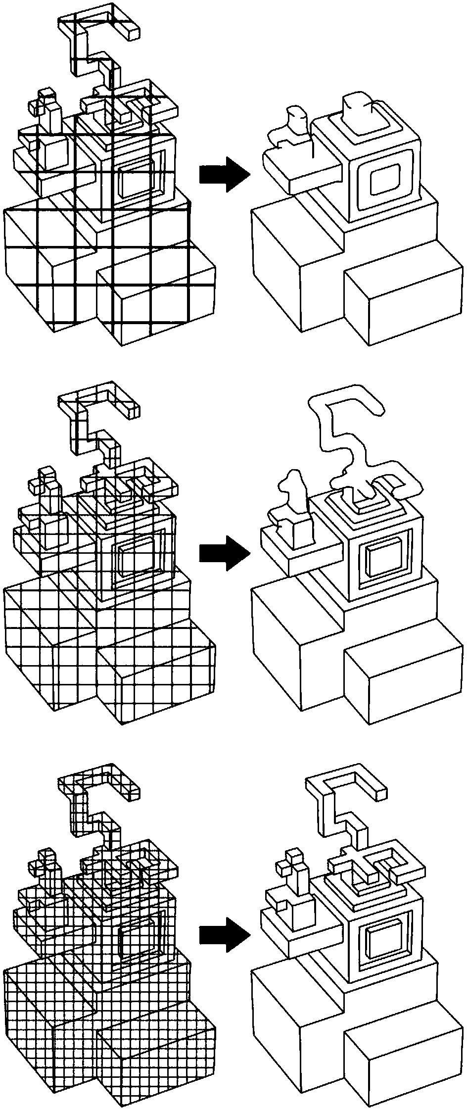 Mixed-precision scanning method and system