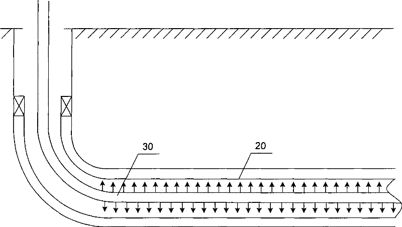 Controllable acid distributing tube and controllable acid distributing method