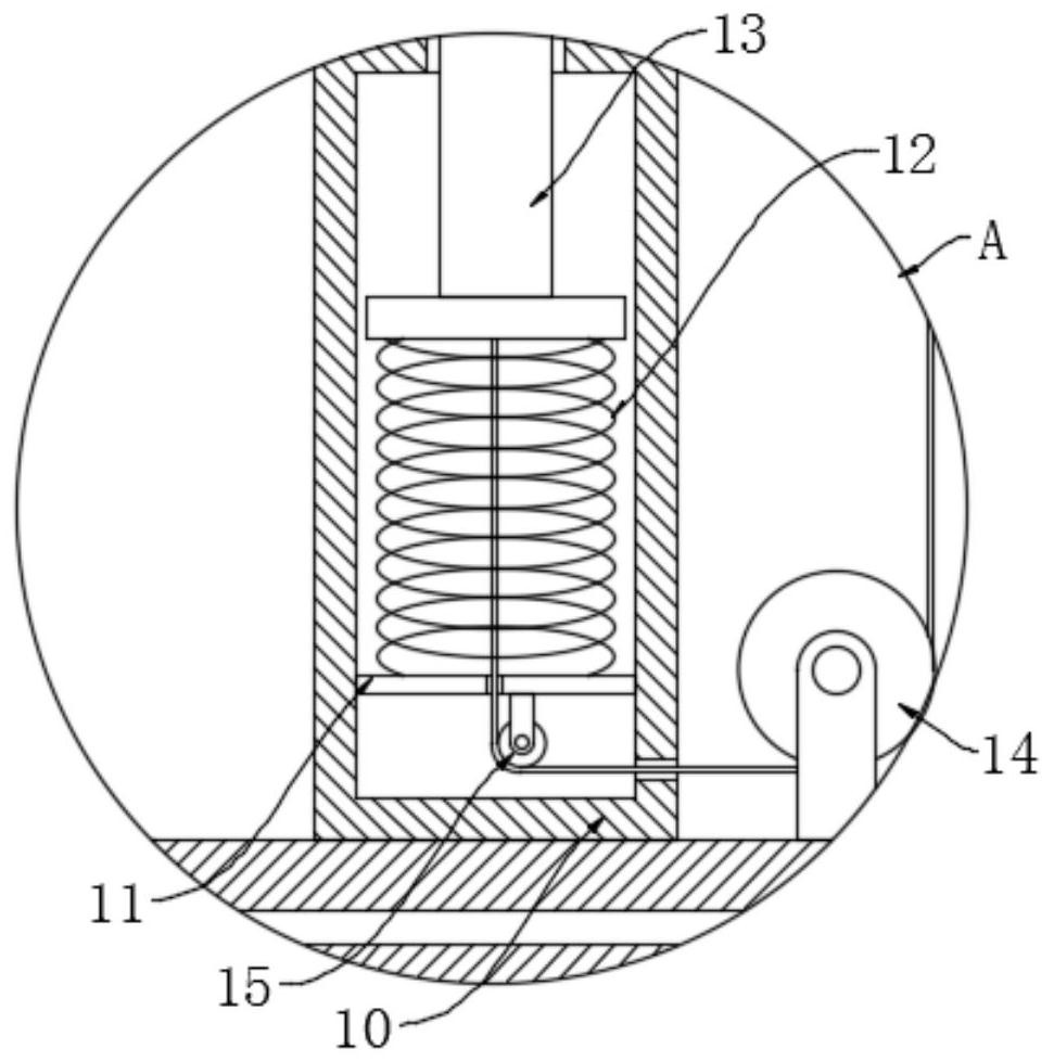 Blind sidewalk floor tile with vibration indication function