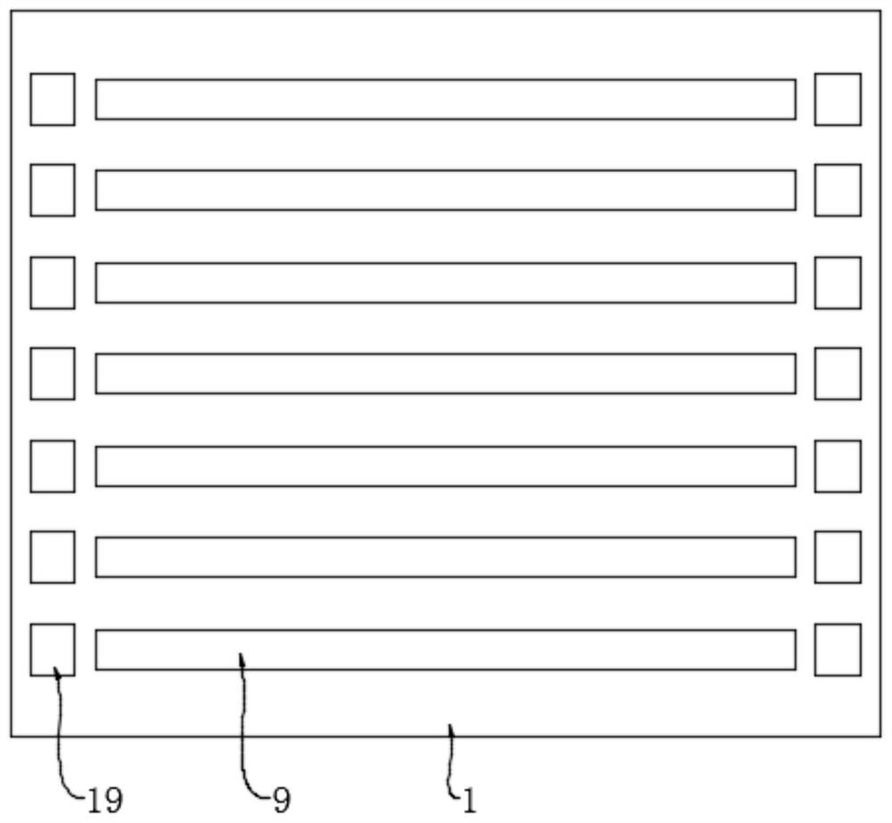 Blind sidewalk floor tile with vibration indication function