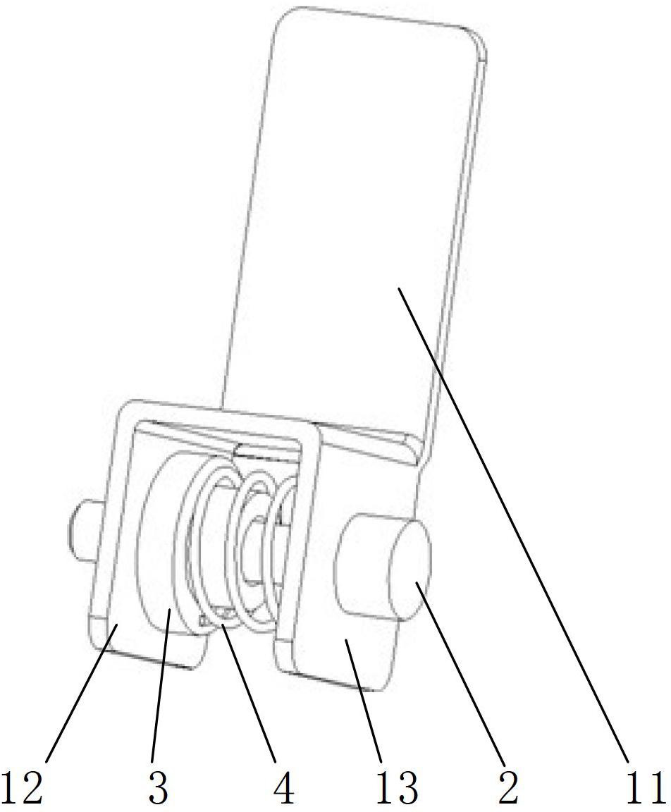 Inserted-pin split type safety locking fastener for sliding doors/windows