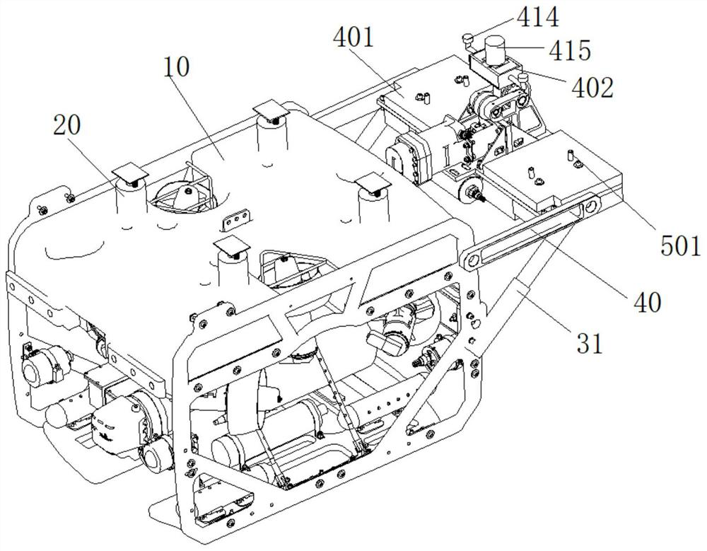 Underwater detection system of river-sea direct ship