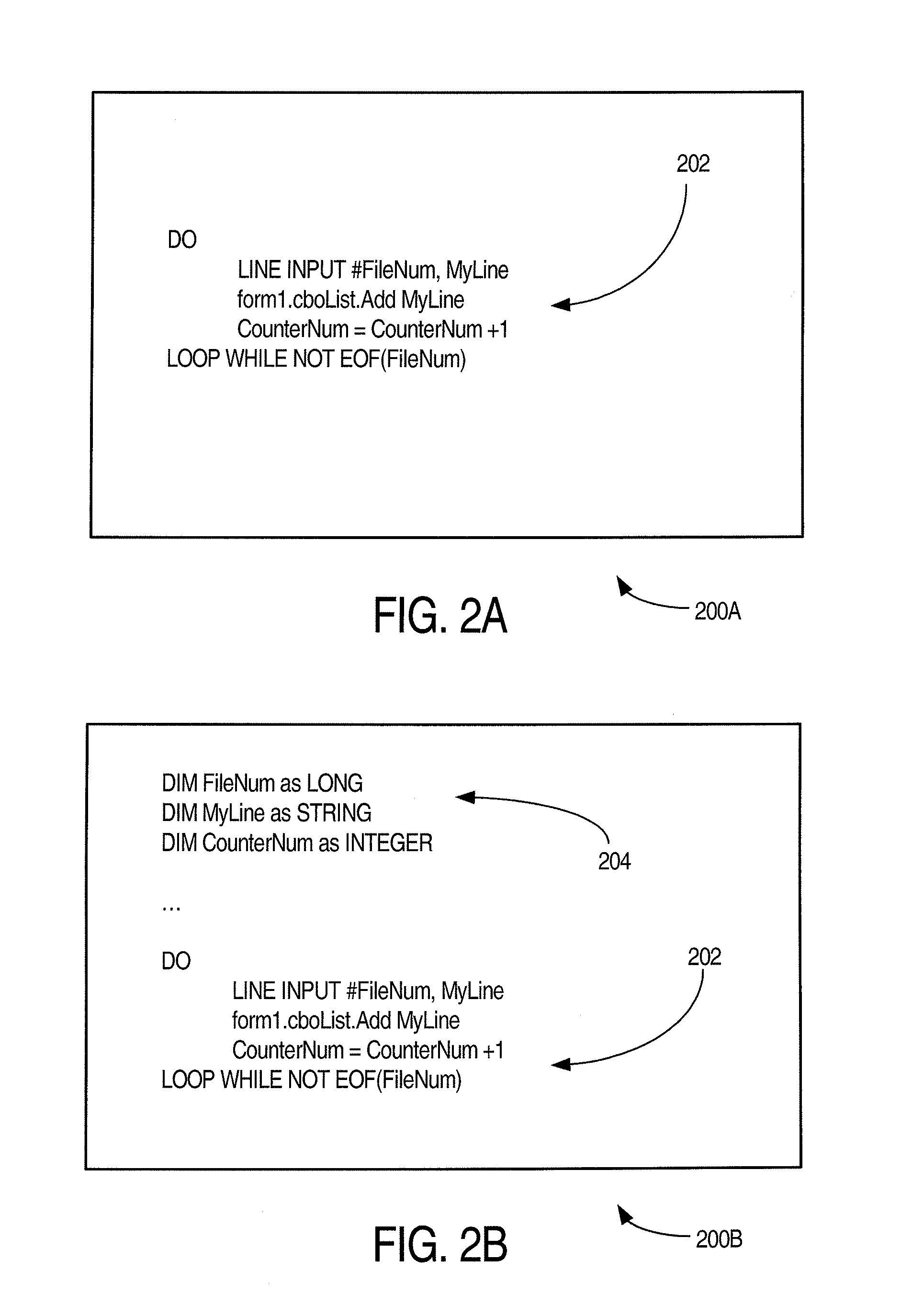 System and method for automatically declaring variables