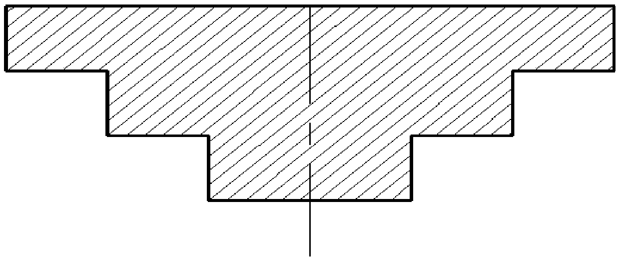 Novel metal-free connector composite material sandwiched plate connecting structure and design method thereof