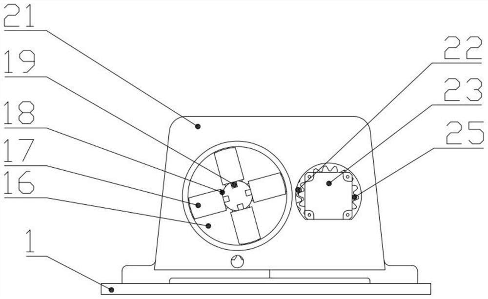 Building steel bar end thread rolling mechanism