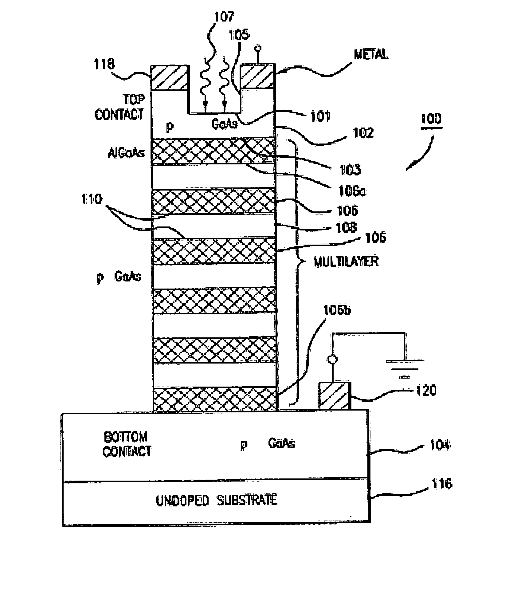 Dual band photodetector