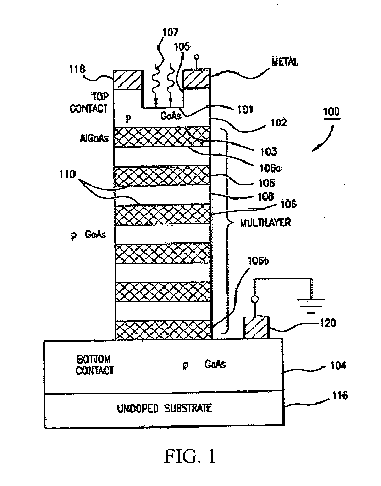 Dual band photodetector