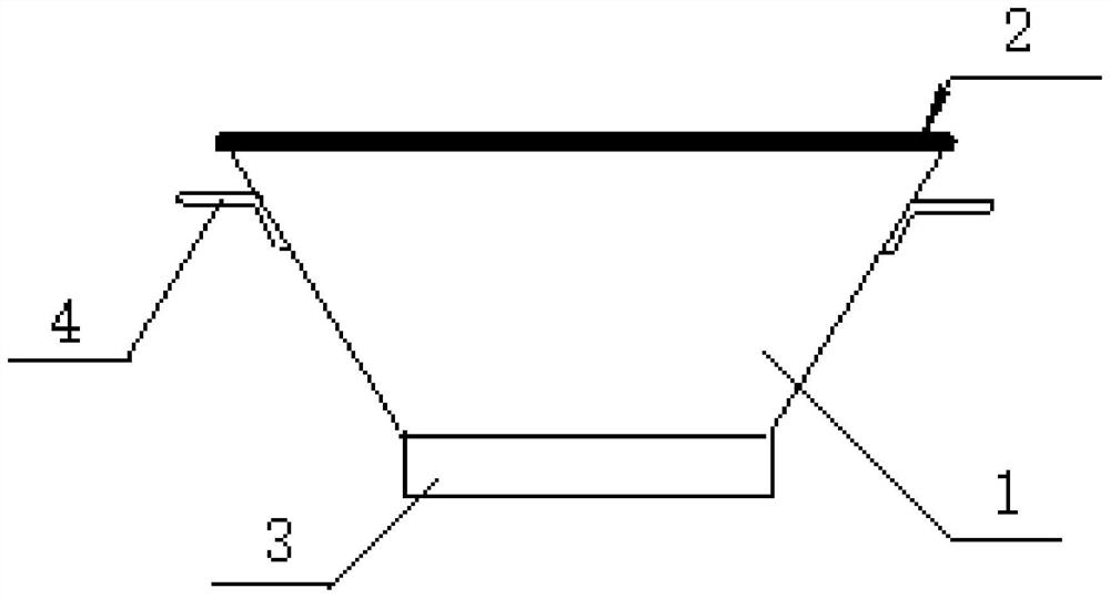 Anti-deformation carbon residue box