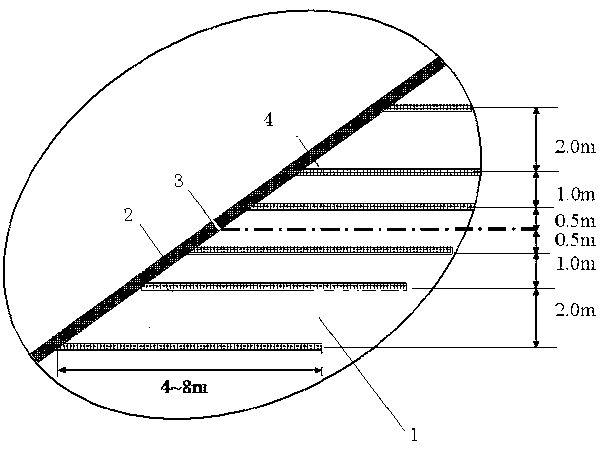 Impervious face slab anti-seismic structure of concrete rock-fill dam and construction method thereof