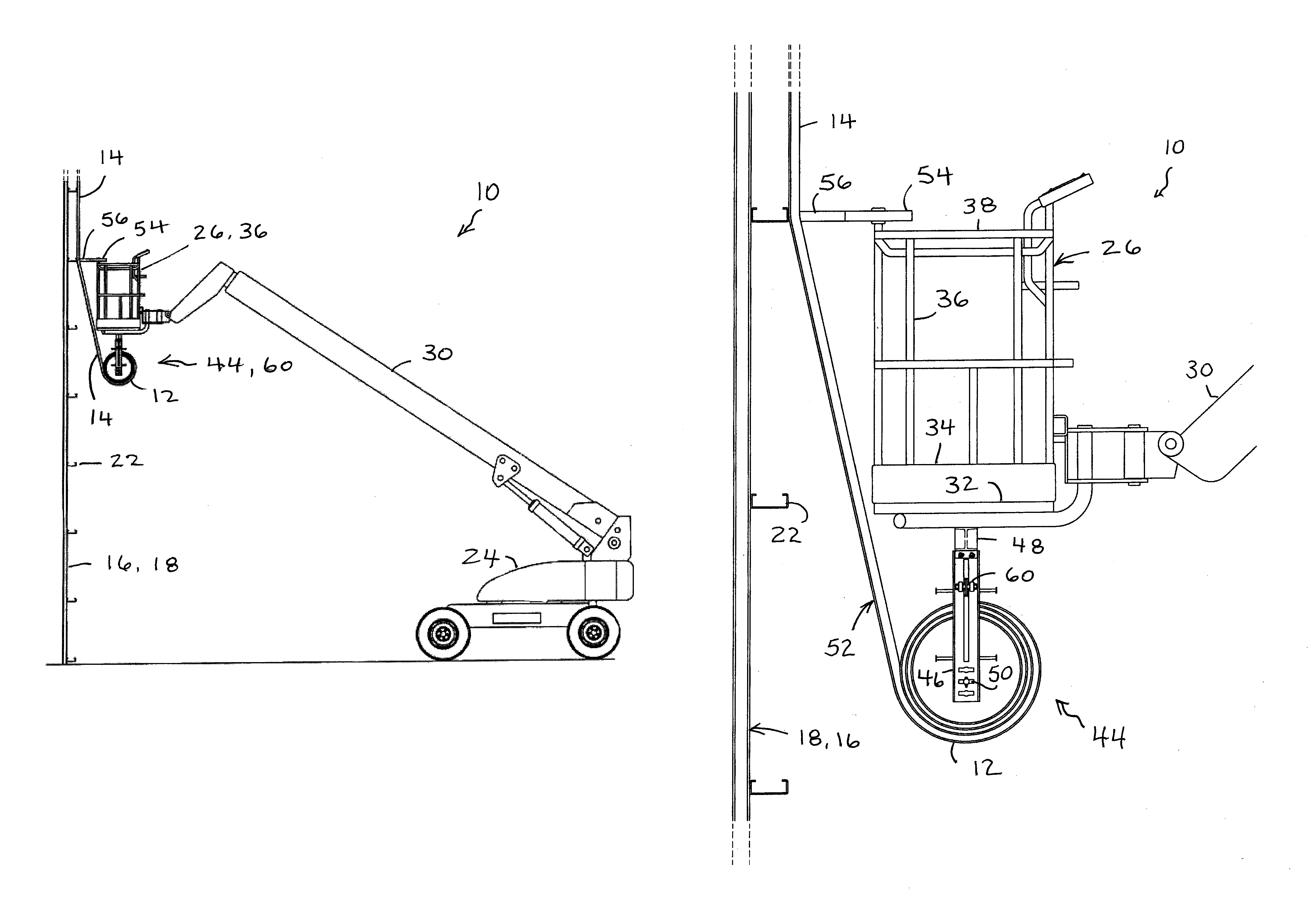 Apparatus for unrolling rolls of insulation in vertical strips from the top down