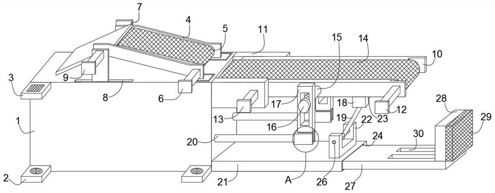 A wharf ship connection device with cushioning effect