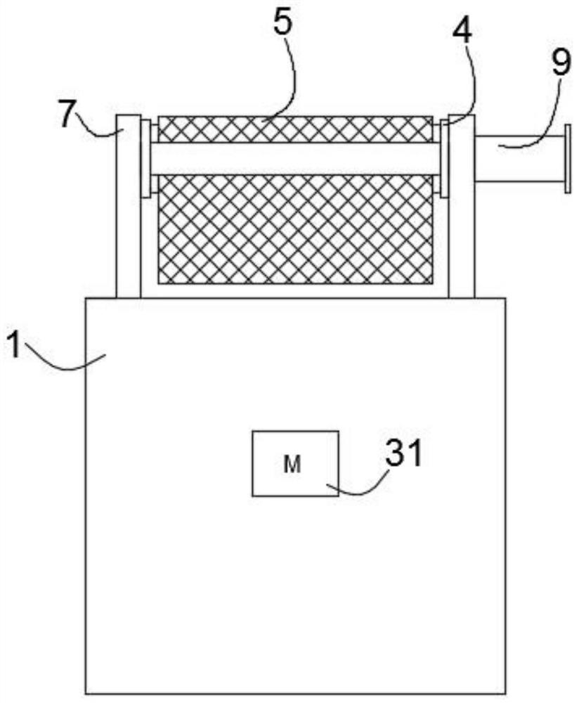 A wharf ship connection device with cushioning effect