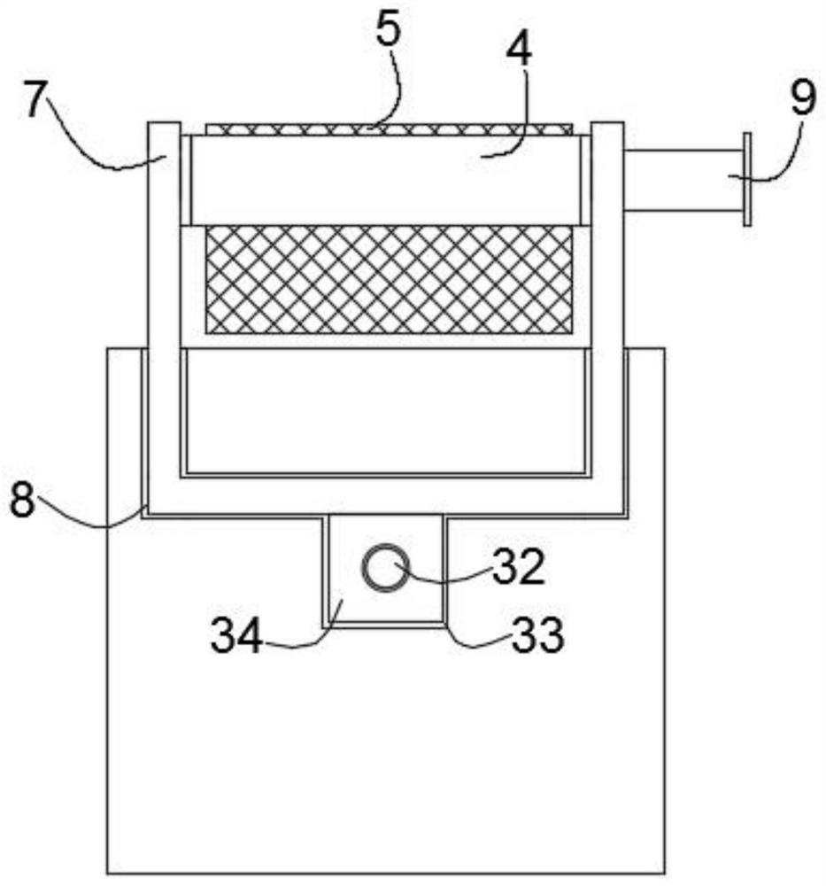 A wharf ship connection device with cushioning effect