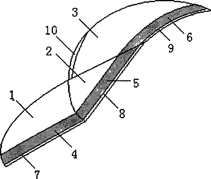 Detachable combined cap