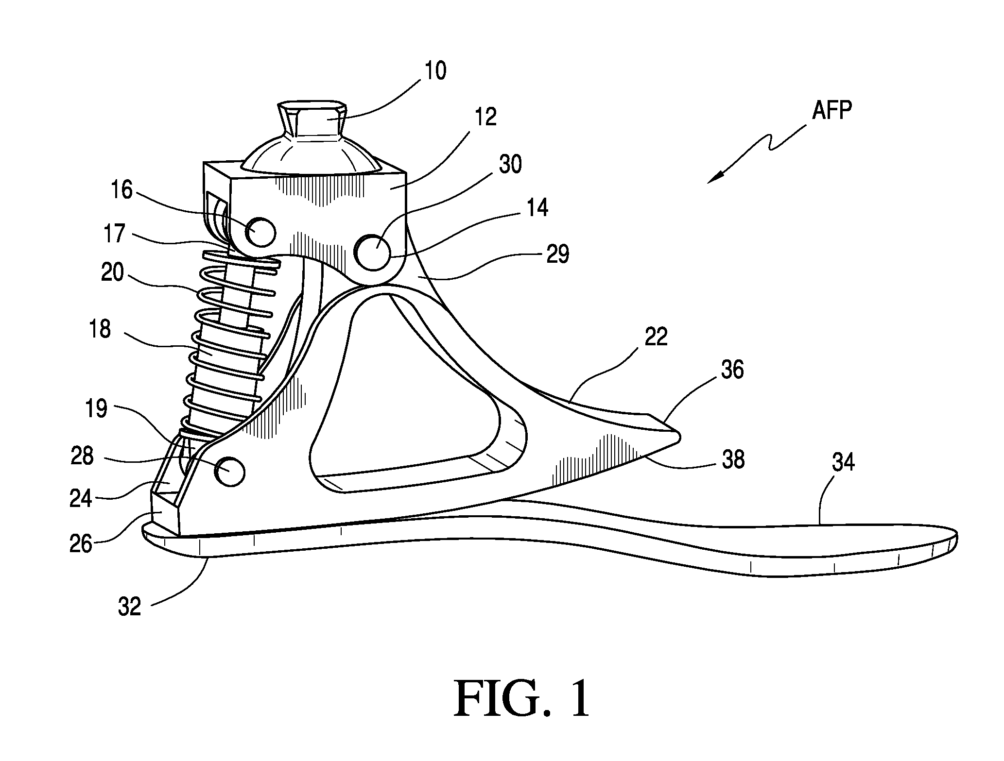 Ankle-Foot Prosthesis for Automatic Adaptation to Sloped Walking Surfaces