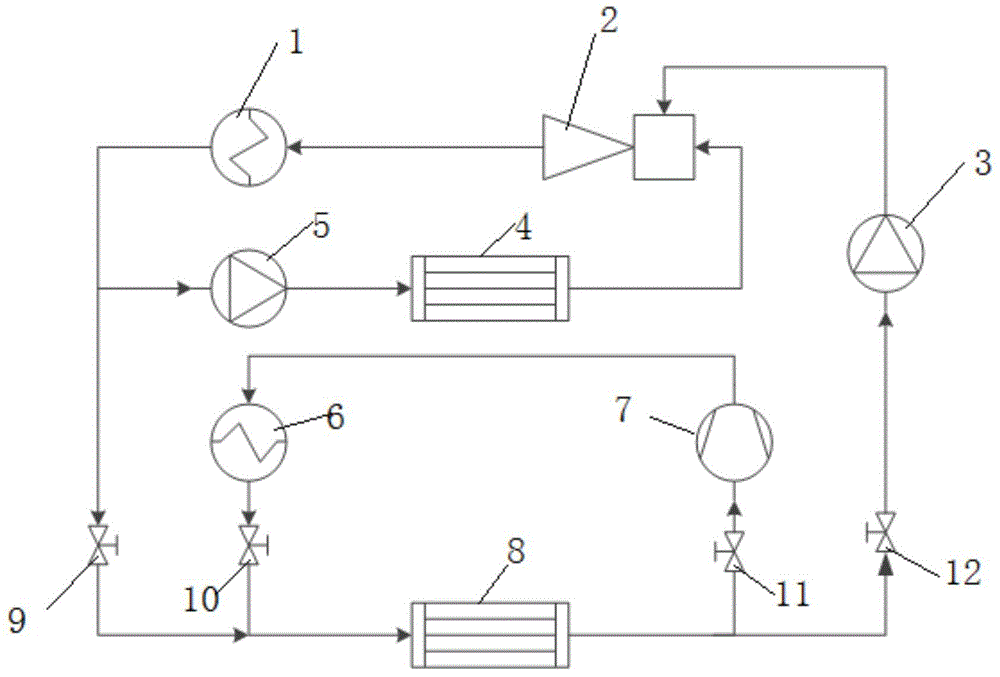 Novel hybrid refrigeration cycle system