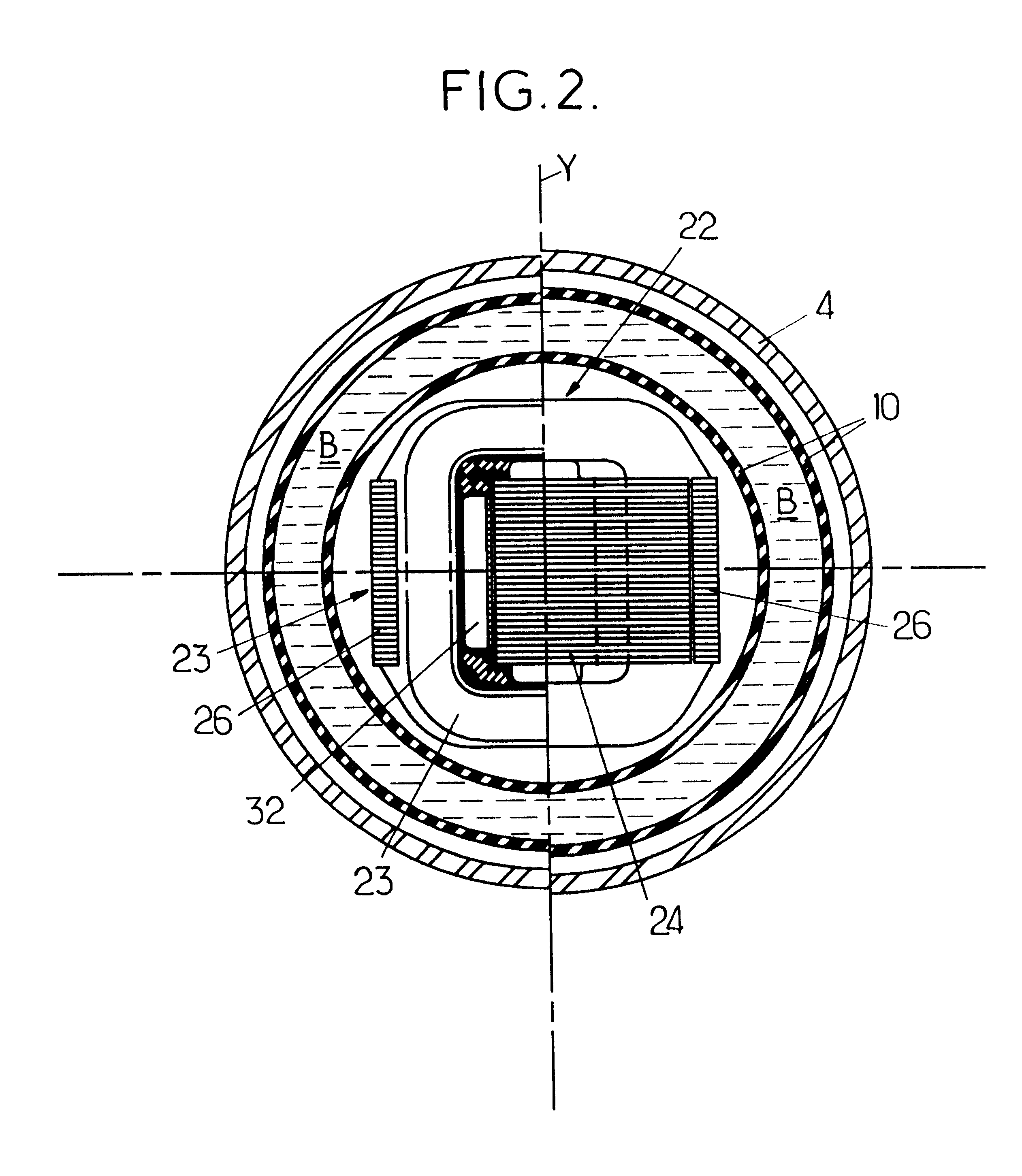 Active hydraulic anti-vibration support and an active anti-vibration system incorporating said support