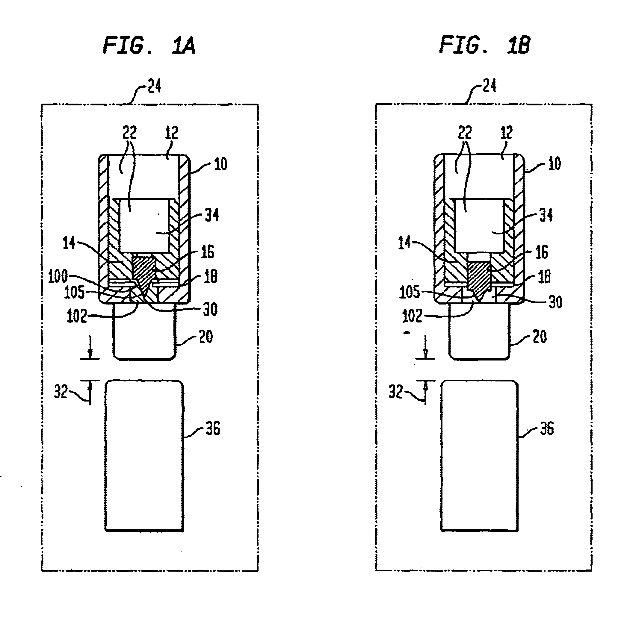 Fuze explosive train device and method