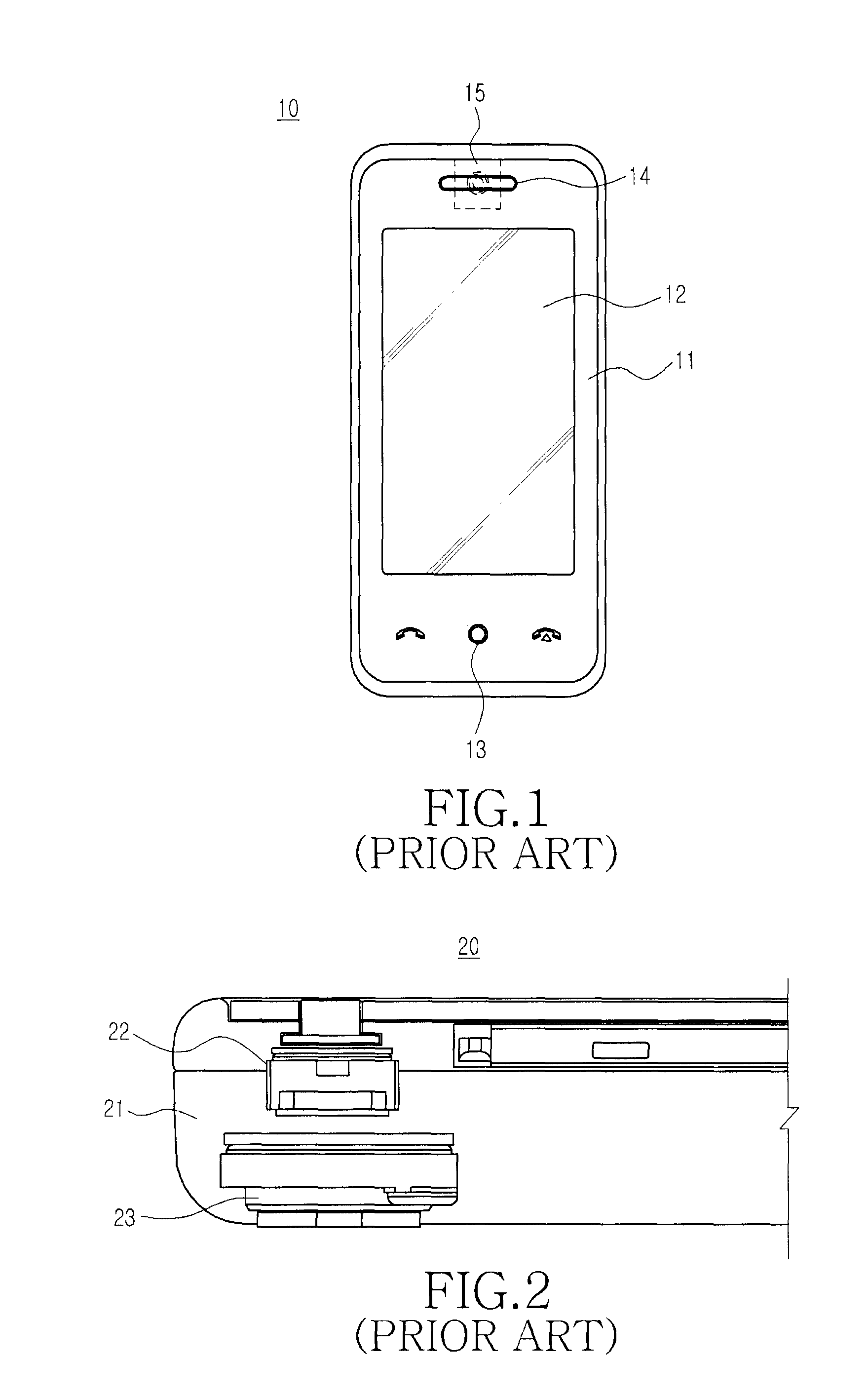 Portable terminal with speaker device