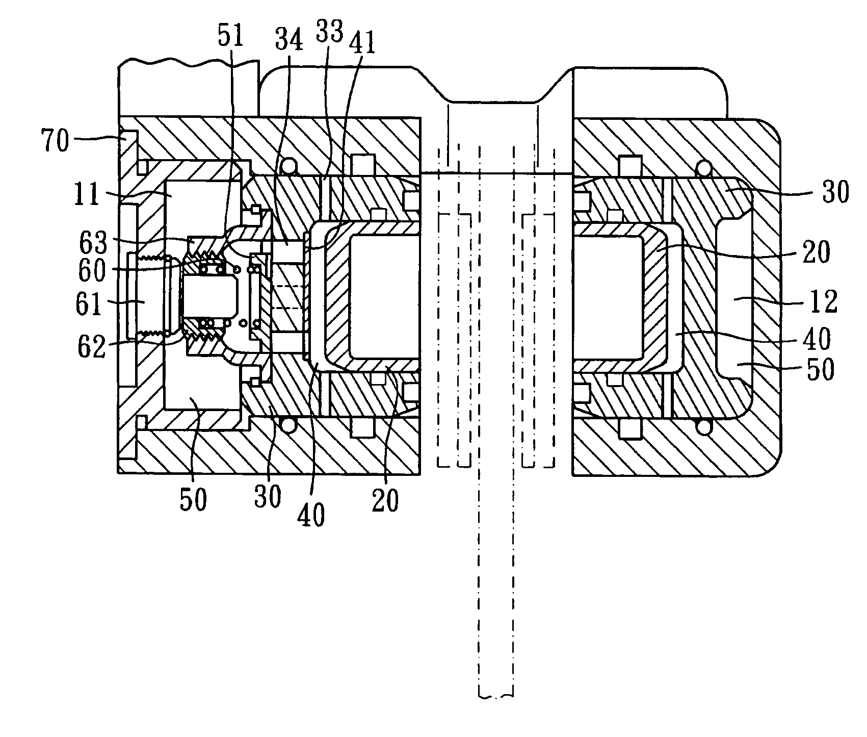 Hydraulic caliper brake assembly for a bicycle