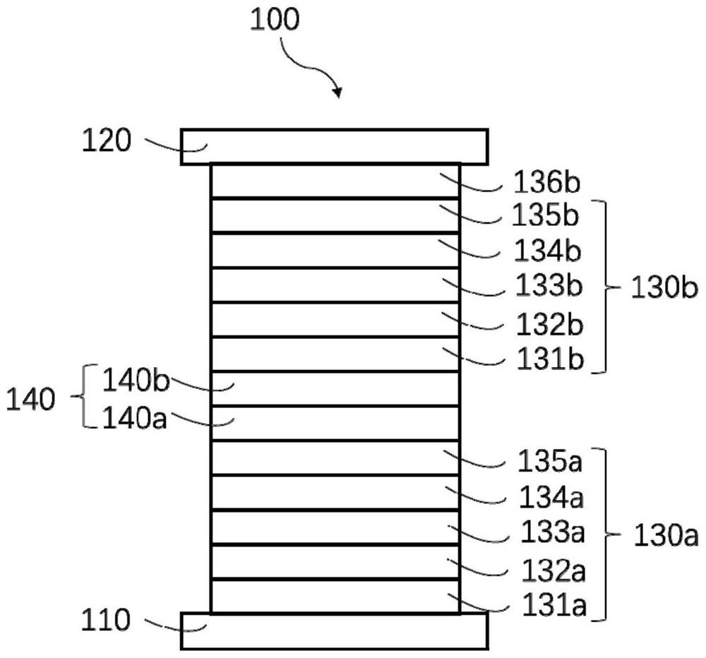 Laminated organic light-emitting device