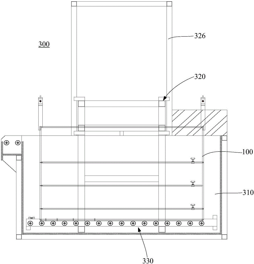 PCB conveying and curing system after copper plating