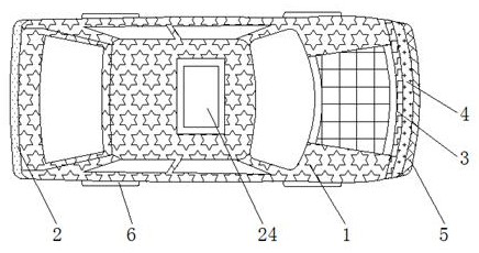 Automobile active anti-collision auxiliary brake device