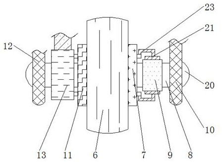 Automobile active anti-collision auxiliary brake device