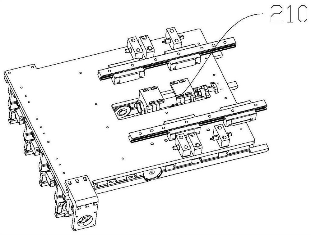 Feeding and discharging device of plasma cleaning equipment