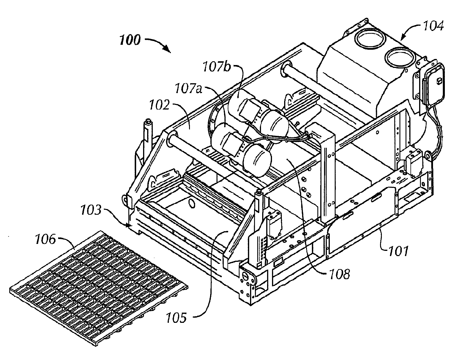 Vibratory separator motion