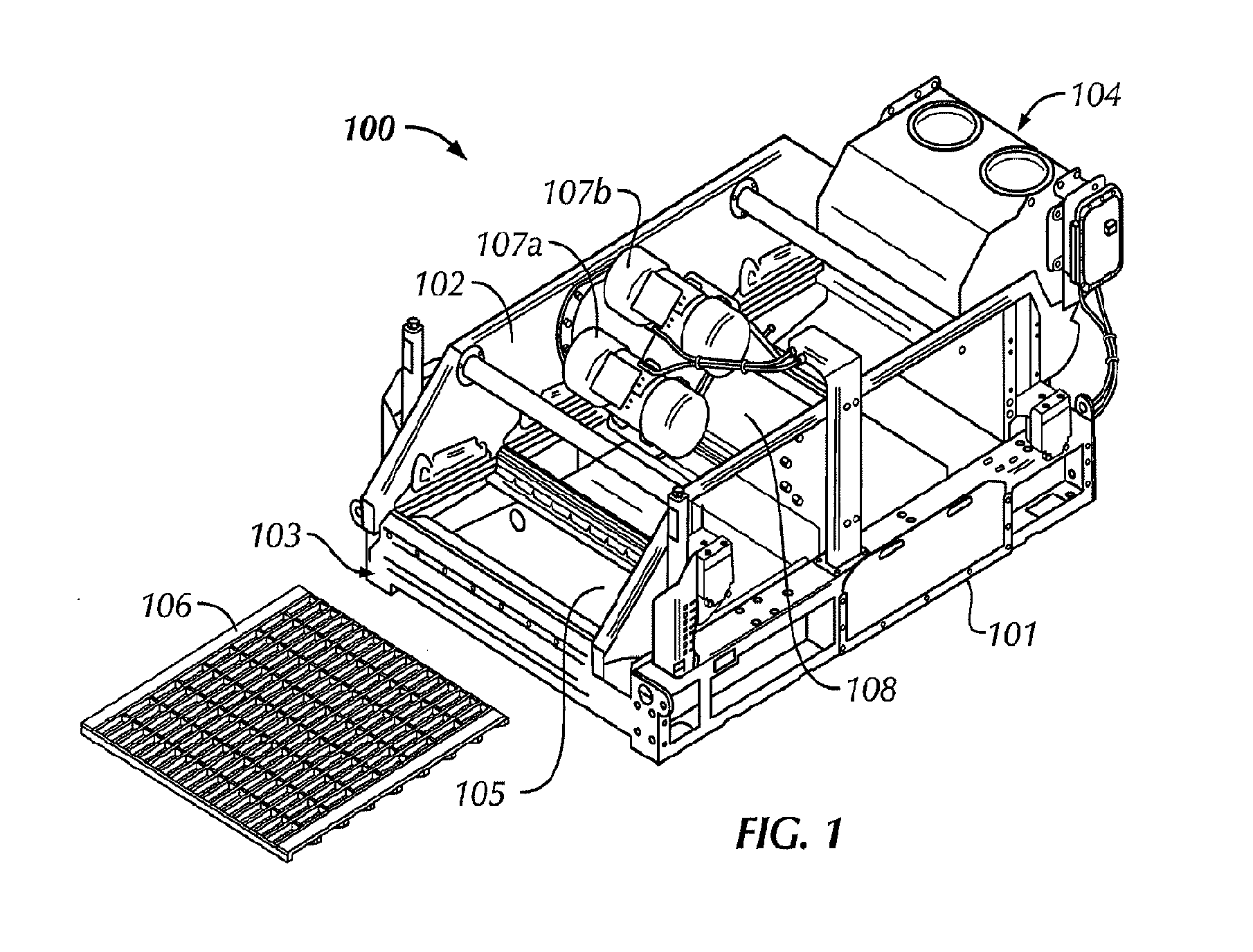 Vibratory separator motion