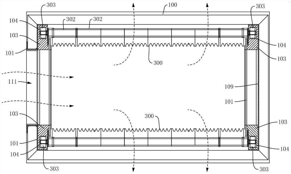 Pore plate grating system