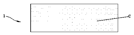 Process for forming local laser patterns by accurately positioning