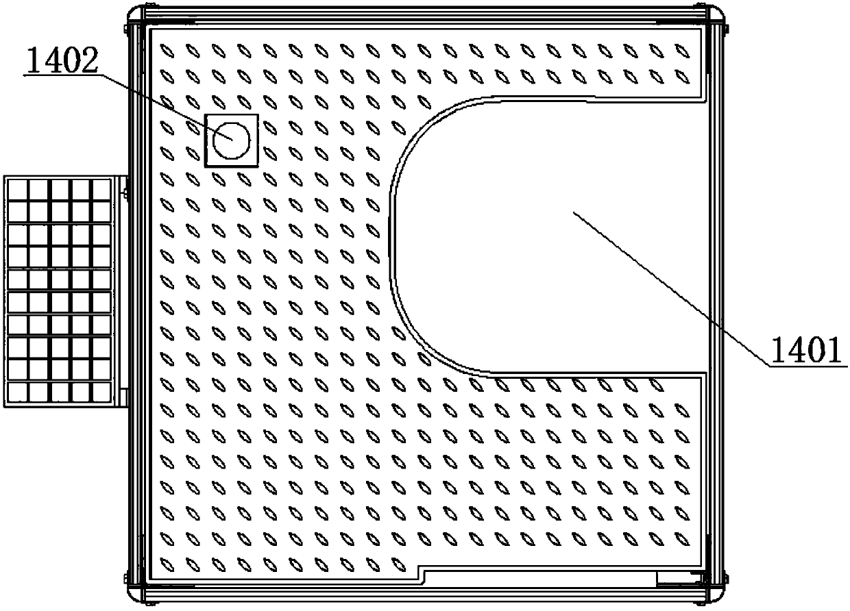 Solar composting type toilet