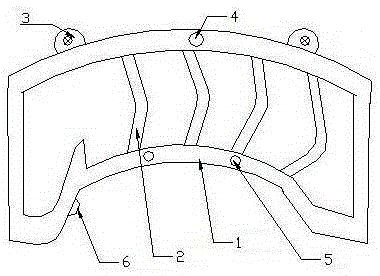 Forced feeder used for tablet press and work method thereof