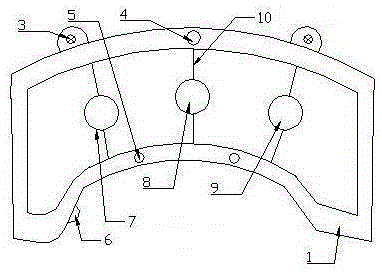 Forced feeder used for tablet press and work method thereof