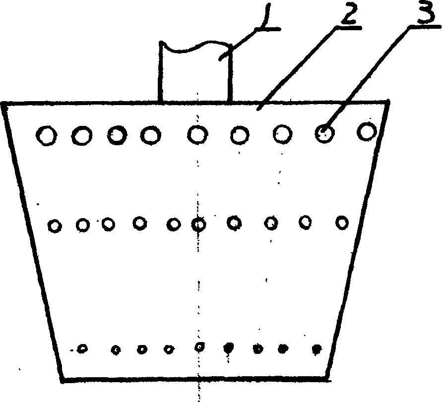 Granulation method of large particle urea